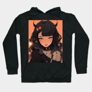 Cute Anime Demon girl Hoodie